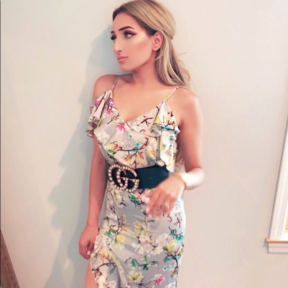 PLT dress satin